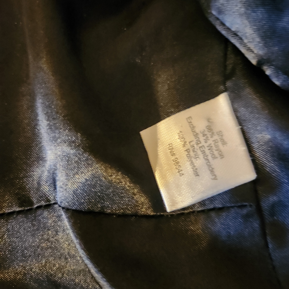 Tabitha Black Textured Jacket - image 4